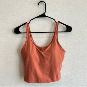 Lululemon Align tank in Rustic Coral. Size 6